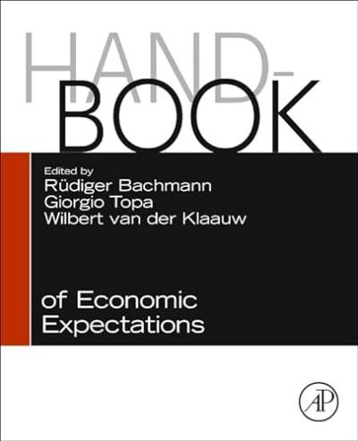 Handbook of Economic Expectations von Academic Press